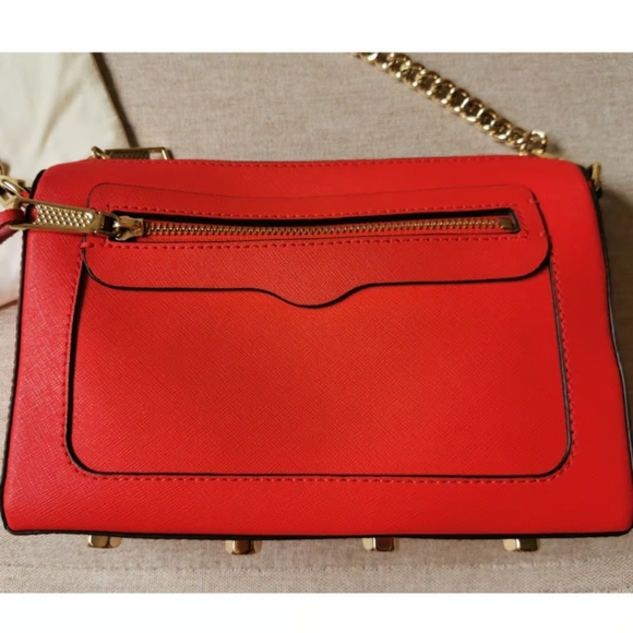 Rebecca Minkoff Avery Zest Leather Cross Body Bag EUC Spring - Picture 14 of 16